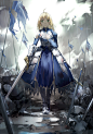 saber
P站画师：Nine  id=3875056