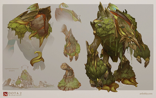 DOTA2 Treant Seed of...