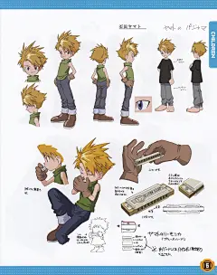 数码宝贝01人物设定 - 小红书