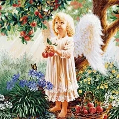 105p Dona Gelsinger唯美天使复古插画欣赏打包下载