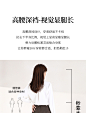 高腰毛呢烟管裤女宽松直筒2021秋冬新款松紧腰显瘦弹力休闲西装裤-tmall.com天猫