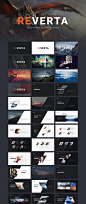 Presentation : Reverta is a creative and simple presentation template for Keynote. This template contains more than 100 slides such as: about, team, portfolio, app showcase, charts, timelines etc. Create your own custom presentations fast and easy with Re