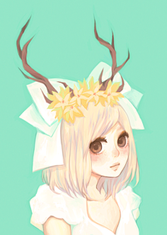 小鹿小鹿小鹿-花瓣网|陪你做生活的设计师 | ロウバイ #二次元