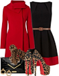 "Red Coat Contest" by natasha-gayden ❤ liked on Polyvore