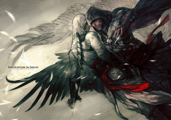 天朝画师【Rae】笔下的搞基游戏人物，作...