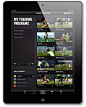 Nike+ Football Team Edition    ipad平板app界面设计