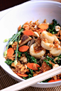 Kale, Tofu and Cashew Stir-Fry
