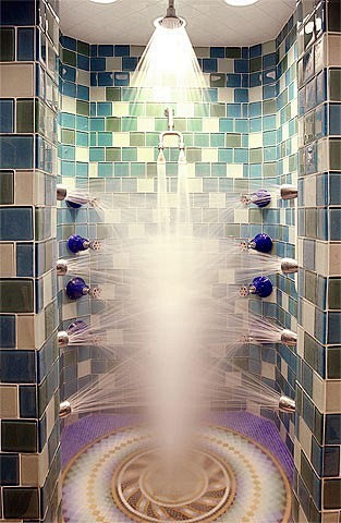 超级淋浴系统，让你冬天也洗得爽.