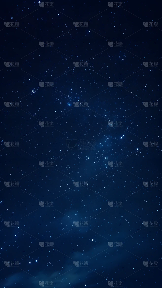 通用简约深邃感夜晚夜空星空风景背景素材-花瓣网
