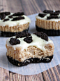 mini oreo cheesecakes