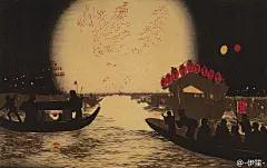 小林清亲-日本明治时代最后的浮世绘大师，油画光影与浮世绘的融合-#明治浮世绘三杰# #插画#