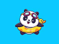 baby panda  by catalyst on Dribbble
