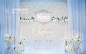 唯美白蓝色主题婚礼《Charming Love》-来自成都芙蓉新娘婚礼客照案例 |婚礼时光