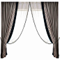 格莱美 美式现代简约新中式轻奢加厚遮光绒布卧室客厅定制窗帘-tmall.com天猫