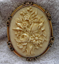 Antique Cameos: old victorian, shell, coral and hardstone cameos, vintage jewellery