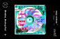 MiniDisc Mockup 潮流炫彩CD盒包装薄膜贴纸样机素材 M2020050904-淘宝网
