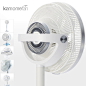 【聚】 日本kamomefan静音电风扇台式家用落地扇遥控立式变频302D-淘宝网
