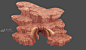 山洞6，矿洞，洞穴，巢穴，白骨洞窟，山石，白骨精，兽牙，兽骨头 - 山石模型 - 蜗牛模型网 - www.3dsnail.com