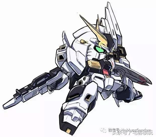 牛高达q版机械人插画作者モトタロmototaromotto文章转自hobbyss高达