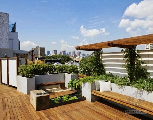 美国 曼哈顿 屋顶花园
