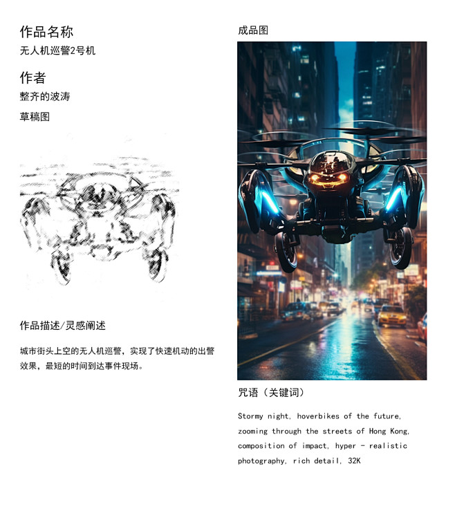 无人机巡警2号机