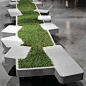Grass-Growing Bench Injects a Little Nature into the City: 