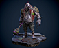 Bebop Undead | Comicon Challenge 2016, Vladimir Silkin : Hi! I'd like to share with you my latest character model which I did for comicon challenge 2016 - Night of the super unnatural dead.
I chose Bebop from TMNT and made his undead version. Hope you'll 