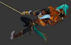 《英雄联盟》新英雄阿克尚剖析：宝莱坞风的酷帅小哥