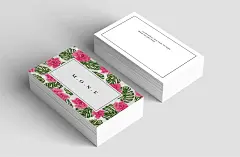 简约商务企业名片模板设计