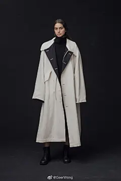 沉静与英气，舒适与自在
Y's Fall 2020 RTW
hg时装插画超话 GeerWong超话 ​​​​
