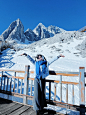 1月23日早上的玉龙雪山 - 小红书