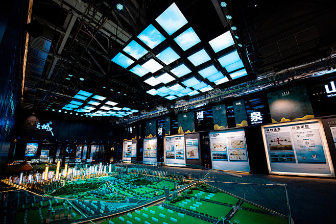 济南国际金融城展示厅-展厅展馆设计工程-...