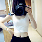 包邮2014夏季修身单件通勤打底吊带韩版小背心高腰服饰人气时尚女