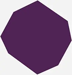 紫色不规则七边形png免抠素材_新图网 https://ixintu.com 紫色 不规则