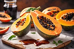 养颜木瓜水果图片