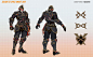 Space Knight Soldier 76 Skin Concept Art from Overwatch 2