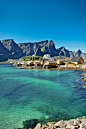 Where to go in July / Sakrisøy, Lofoten Islands, Norway