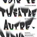 Watching theater differently - shadows casting letters - poster designed by Yuan Tian, for Un festival a Villereal - selected finalist of the biennial of student poster