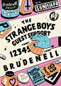 https://flic.kr/p/bmuXeZ | Untitled | New poster!! The Strange Boys at the Brudenell! Hubba hubba.