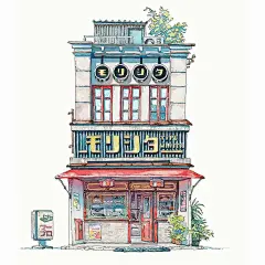 Mateusz日本东京小店水彩小铺 (18)