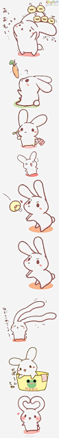 兔子和小鸡仔_新图网 https://ixintu.com 小鸡 兔子 可爱 插画 卡通 手绘 文艺 清新