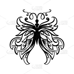 距离标记,线条画,蝴蝶,壁纸刷,生物学,卷着的,野生动物,鳞翅类,剪影