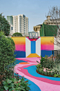 关于生活的异想图绘：香港置地约克郡样板庭院 - hhlloo : 以环境与空间为背景，人的活动场景与使用痕迹跃动其间，在独特的情感与记忆中，画面抽离虚幻开来，构成一幅幅生活的“异想”图绘