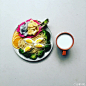 #我的减肥餐#美味的减脂餐分享来自@Qiao-ca ，用心迎接每一个早晨，用早餐充实每一天。