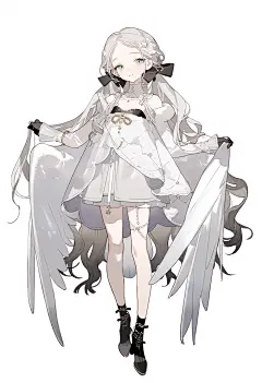 鸟拟人 oc服设 ootd - 小红书