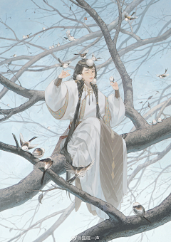 微微d微笑采集到古风