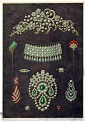 BIJOUX ET PIERRES PRECIEUSES: La Bijouterie Joaillerie au dix neuvieme siècle au travers de dessins d'époque, véritables cahiers de tendances.: 