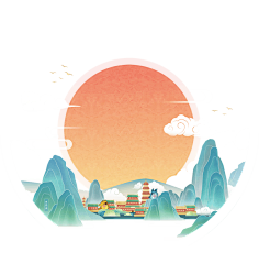 taymor陶采集到场景_q版中国风