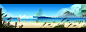 BG dev beach by cyrilcorallo on deviantART