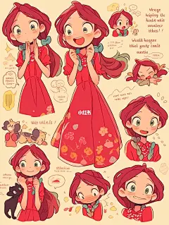 可爱的英国女孩